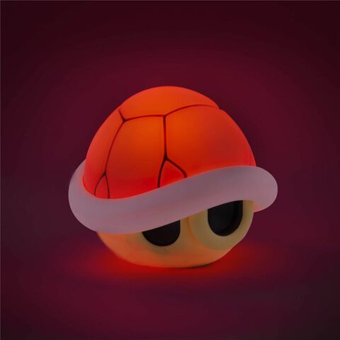 Lampe - Mario Kart - Lampe Carapace Rouge Avec Son